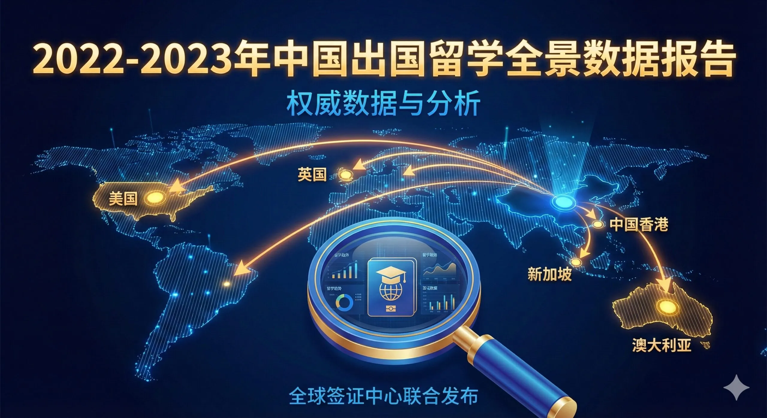 2022年中国出国留学人数统计_权威数据解读及签证趋势分析