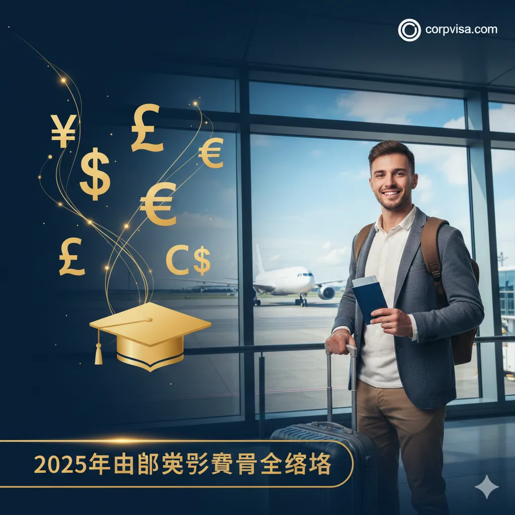2025年出国留学费用全解析：各国预算、最新汇率与移民身份总成本