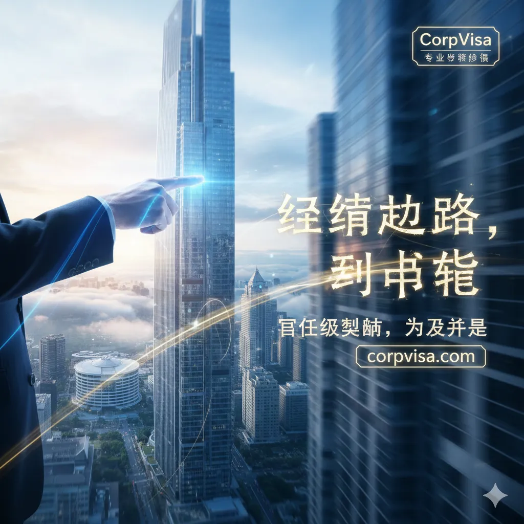 作为总结与行动号召的图片。画面左侧为一个握手或指向未来的手势,象征与专业顾问的合作和人生的启动。背景是一个充满科技感和成功氛围的场景,如一个国际会议室或高耸的城市天际线(模糊处理)。色彩明亮、充满活力,传达积极向上的信息。文字元素可用抽象的光效来体现“精英之路,即刻启动”,鼓励用户下定决心,迈出“总统级决断”的第一步。