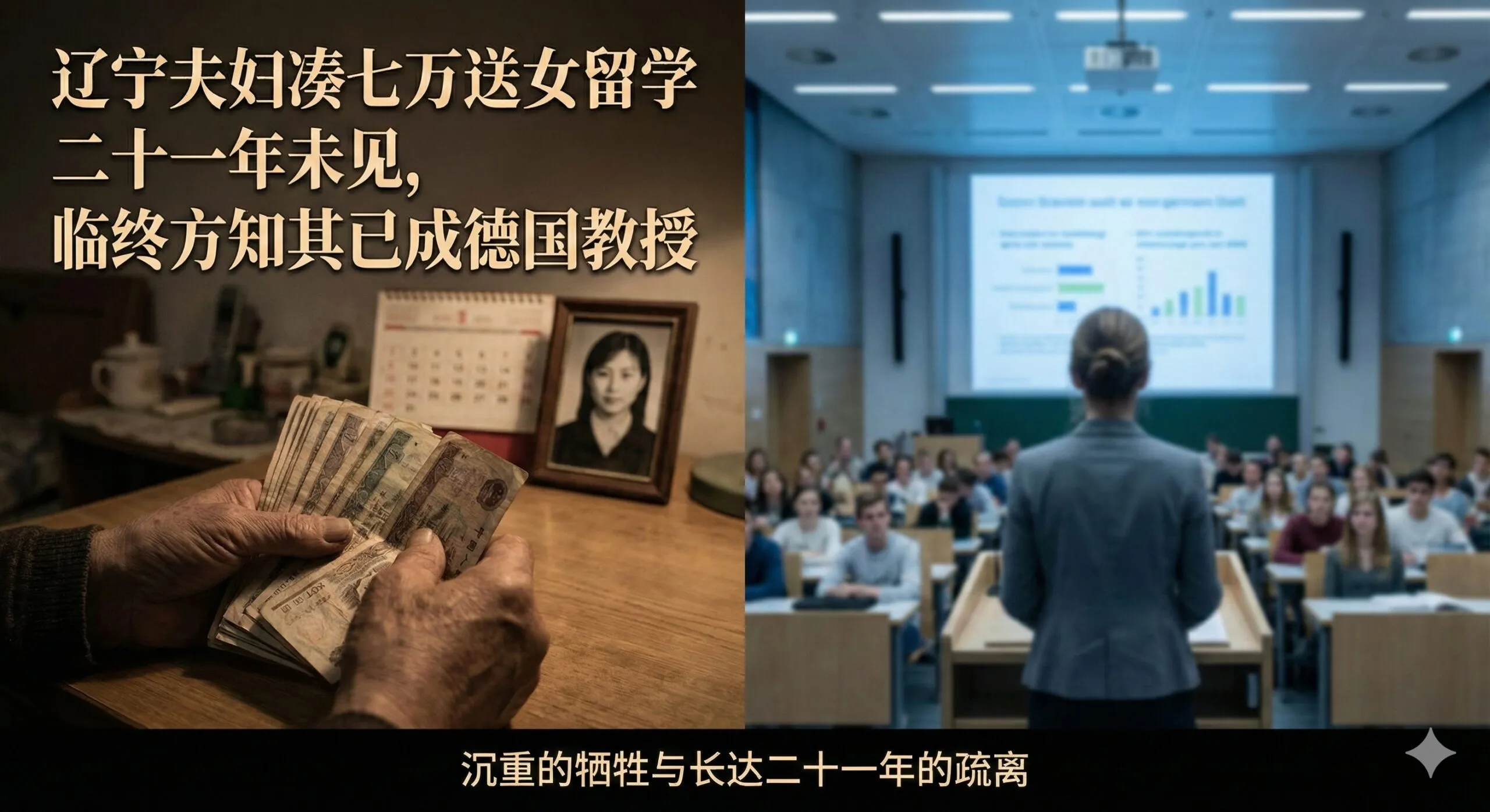 辽宁夫妇7万送女儿留学21年未见：德国探亲签证与家庭团聚解决方案