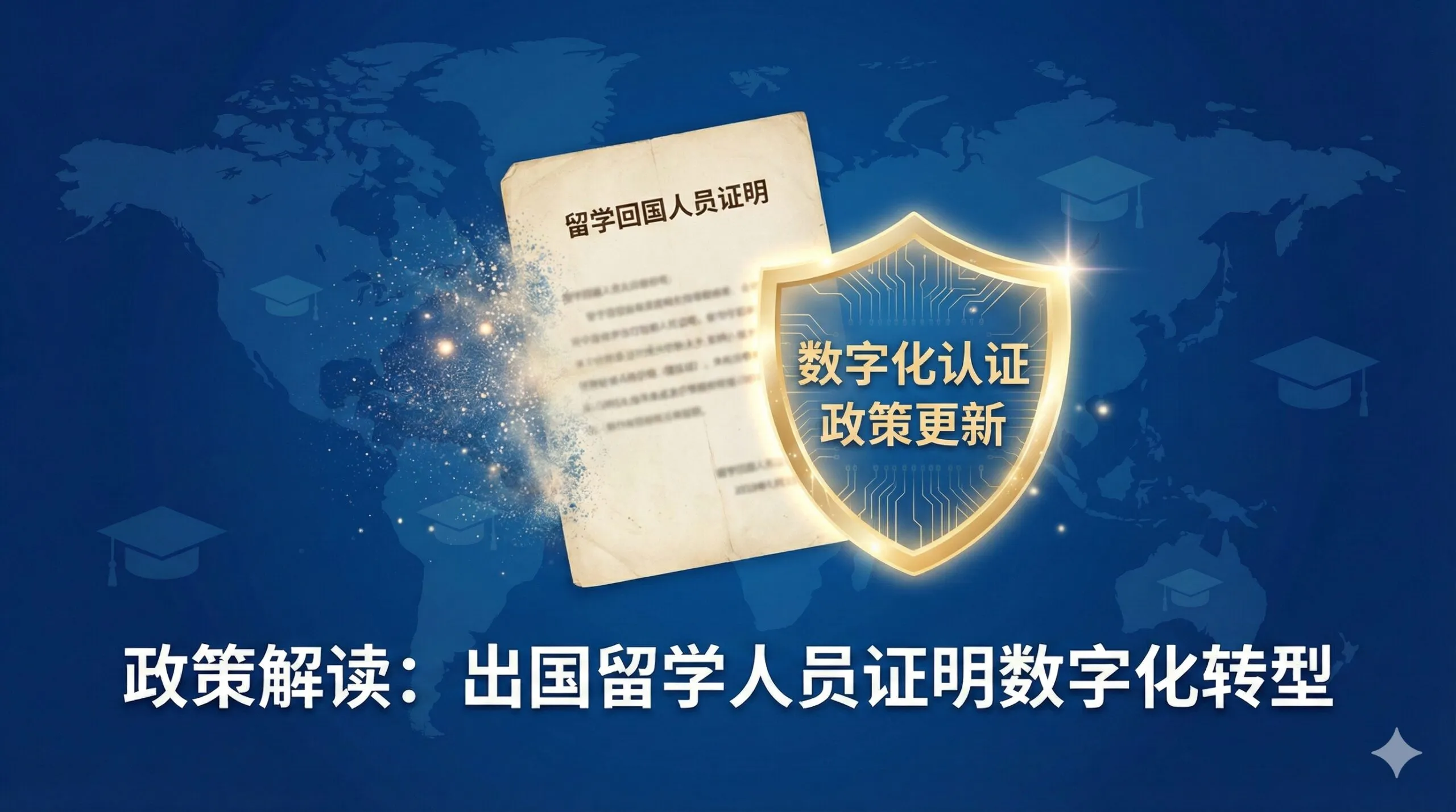 出国留学人员证明取消：教育部学历学位认证及海外文件公证全攻略
