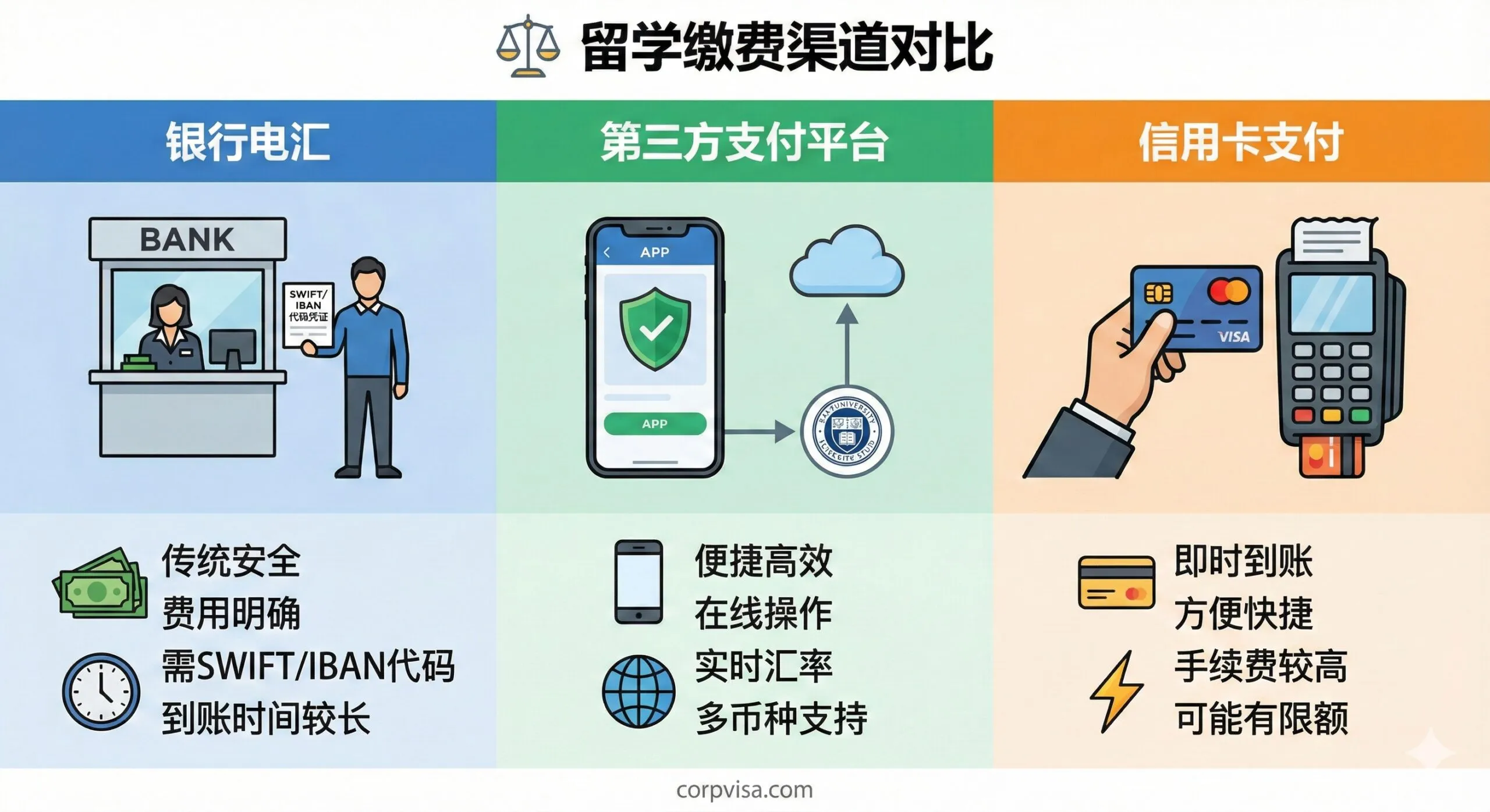 出国留学缴费手续和所需材料：2025最新银行购汇与材料清单