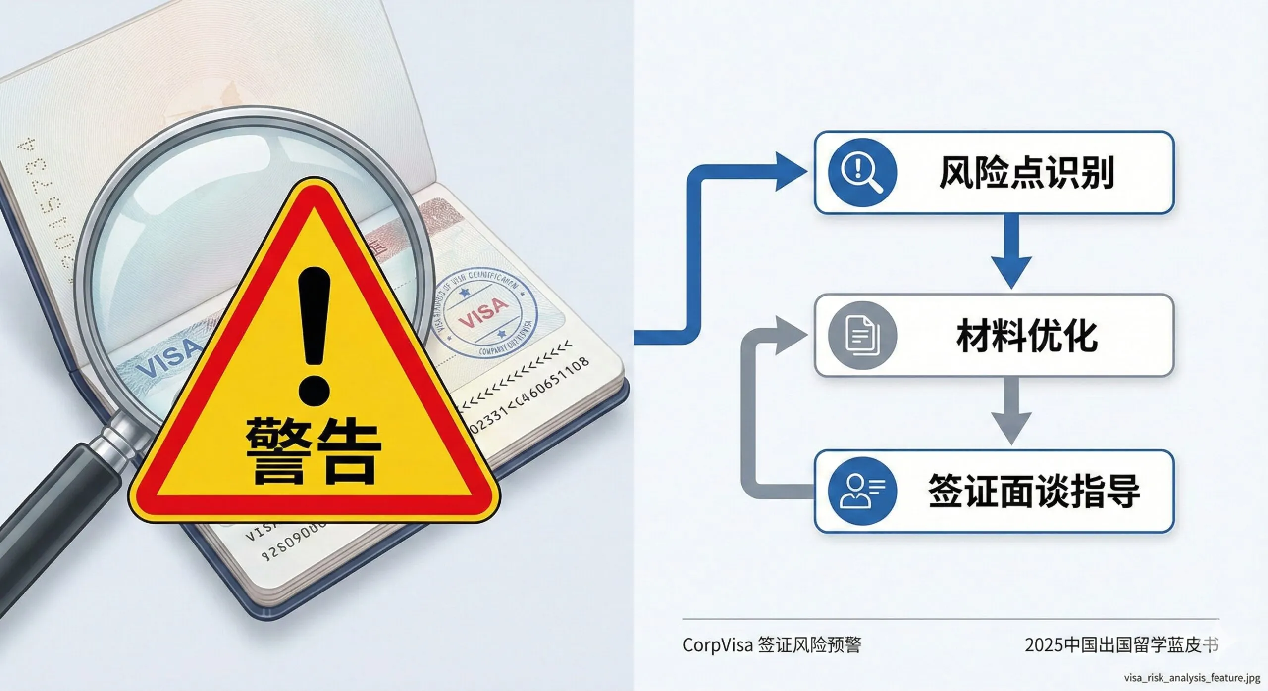 2025中国出国留学蓝皮书深度解读_签证政策与数据分析