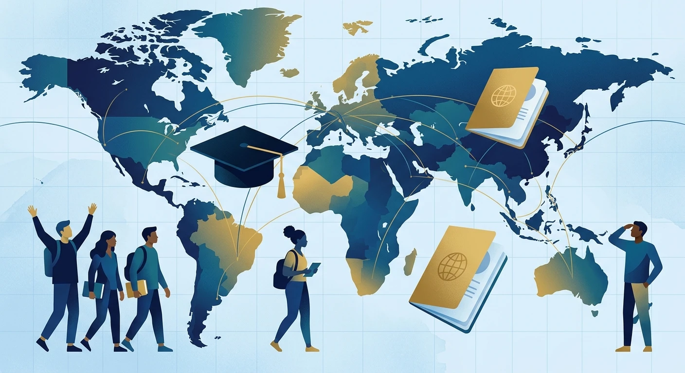 2026留学申请｜《中国学生出国留学发展报告》要点与学签时间倒推