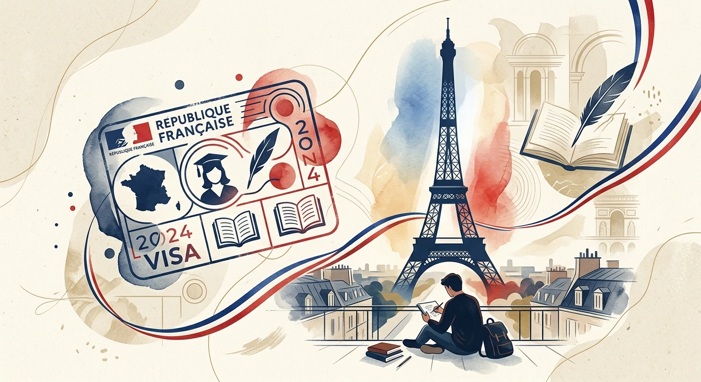 法国长期学生签证VLS-TS申请攻略2026：Campus France、CVEC、OFII与材料时间线