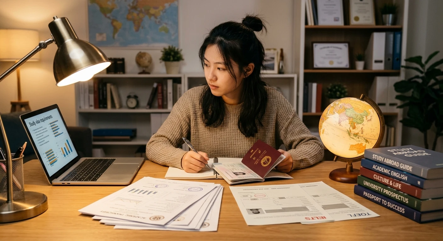 高中生留学2026申请条件：语言、成绩与材料准备全攻略