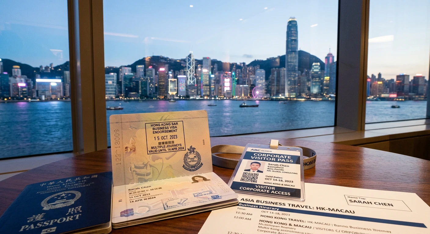 港澳商务备案与商务签注办理要点